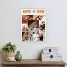 Cherish Every Moment with 'Mom & Son' Custom Photo Canvas