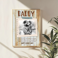 Celebrate Father's Day with a Personalized 'Daddy' Canvas