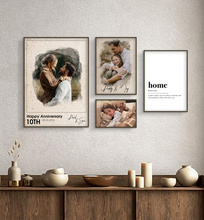 Personalized Family Wall Art Set – Custom Canvas Prints, Posters, and Framed Options