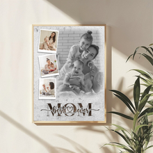 Celebrate Your Super Mom with a Personalized 'Best Mom Ever' Canvas