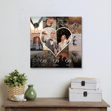 Celebrate Your Love with a Personalized Anniversary Photo Canvas