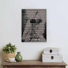 Celebrate Your Love Story with a Personalized 'Symphony of Emotions' Canvas