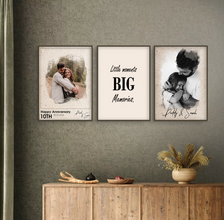 Transform Your Space with Custom Family Wall Art – Poster, Canvas, and Frame Options