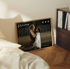 Capture Your Love Story with Anniversary Canvas Art