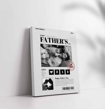 Celebrate Fatherhood with a Unique Canvas Print