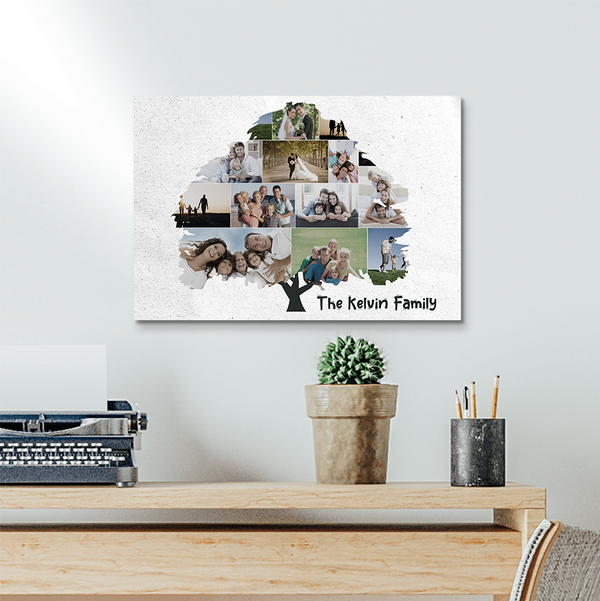 "Family Tree" Canvas - Celebrate Your Family Roots